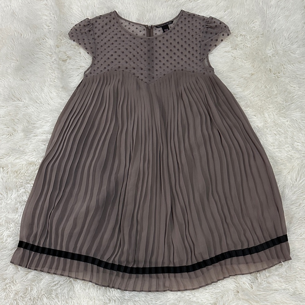 Victoria's Secret Taupe Mini Dress with Black Trim